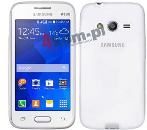 Etui plecki silikonowe przezroczyste do Samsung Galaxy Ace 4 NXT G313