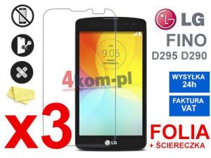 3x Folia ochronna na ekran do LG Fino