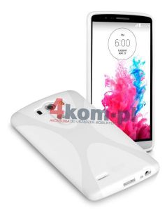 ETUI X-SHAPE LG G3 - Biały