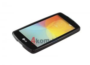 ETUI X-SHAPE LG F60 - Czarny
