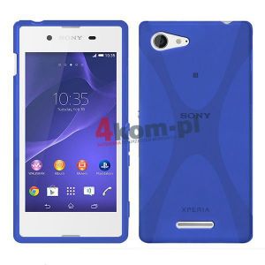 Etui X-SHAPE do Sony Xperia E3 - Niebieski
