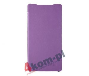 FLIP Cover SONY Xperia Z2 - Fioletowy