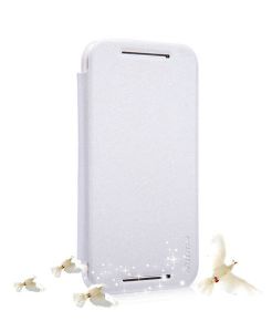Etui Nillkin Sparkle Motorola Moto G2 Białe - Biały
