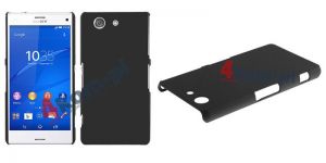 Etui plecki do Sony Xperia Z3 Compact Przezroczysty - Czarny