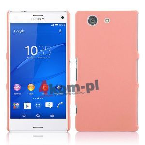 Etui plecki do Sony Xperia Z3 Compact Przezroczysty - Różowy