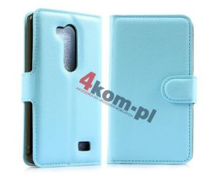 Etui portfel LG Fino D295 - Niebieski