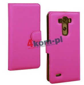 Etui portfel LG G3 - Fioletowy