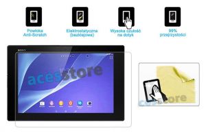 Folia ochronna na ekran Sony Xperia Z2 Tablet + ściereczka