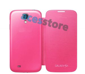 Etui Flip Cover do Samsung Galaxy S4 - Różowy
