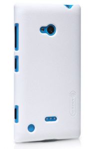 Etui Nillkin Frosted Shield Nokia Lumia 720 Białe - Biały