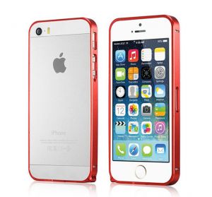 Bumper Cross do iPhone 5/5s - Czerwony