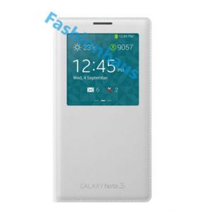 Etui S Viev Flip Cover do Samsung Galaxy Note 3 - Biały