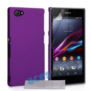 Etui plecki do Sony Xperia Z1 Compact - Fioletowy