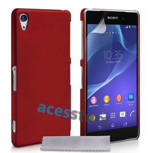 Etui plecki do Sony Xperia Z2 - Czerwony