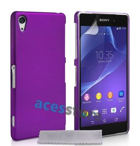 Etui plecki do Sony Xperia Z2 - Fioletowy