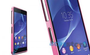 Bumper Aluminium do Sony Xperia Z2 - Fioletowy