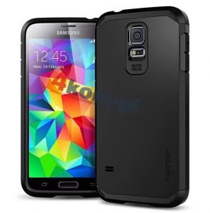Etui Spigen Tough Armor Samsung Galaxy S5 Smooth Black - Smooth Black