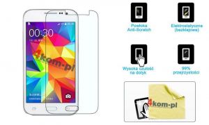 Folia ochronna na ekran do Samsung Galaxy Core Prime G360 + ściereczka