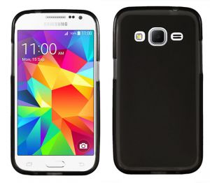 Etui silikonowe FLEXmat do Samsung Grand Prime G530 - Czarny