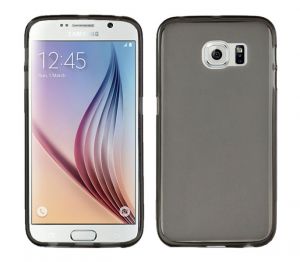 Etui silikonowe FLEXmat do Samsung Galaxy S6 - Czarny