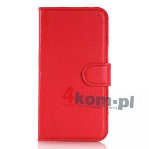 Etui portfel do Samsung Galaxy Note 4 - Czerwony