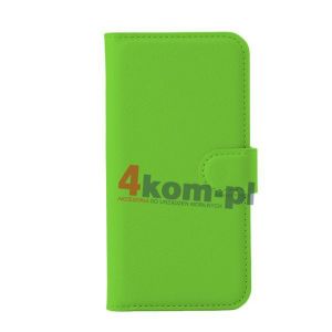 Etui portfel do Samsung Galaxy Note 4 - Zielony