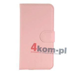 Etui portfel do Samsung Galaxy Note 4 - Różowy