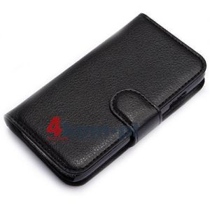 Etui portfel do Samsung Galaxy Ace 3 - Czarny