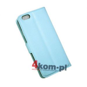 Etui portfel niebieski do iPhone 6 Plus (5,5\') - Niebieski