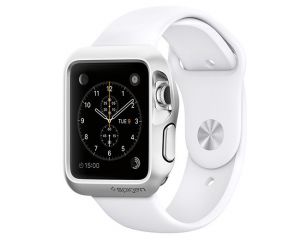 Silver Etui Spigen Slim Armor do Apple Watch 42mm - Silver