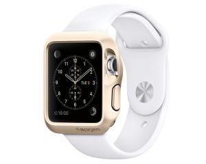 Gold Etui Spigen Slim Armor do Apple Watch 42mm - Gold