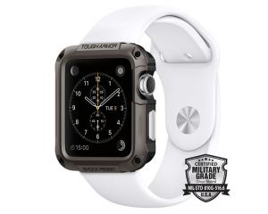 Etui Spigen Tough Armor do Apple Watch 42mm Gunmetal - Gunmetal