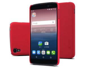 Etui Nillkin Frosted Alcatel One Touch Idol 3 5.5 Czerwone - Czerwony