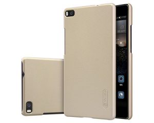 Etui Nillkin Frosted Huawei Ascend P8 Lite Złote - Złoty