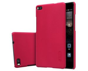 Etui Nillkin Frosted Huawei Ascend P8 Lite Czerwone - Czerwony