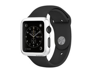 Etui Spigen Thin Fit do Apple Watch 38mm Champagne Gold - Smooth White