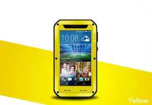 Etui pancerne Love mei do HTC Desire 820 żółte - Żółty