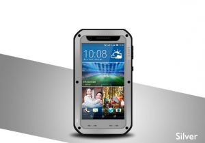Etui pancerne Love mei do HTC Desire 820 srebrne - Srebrny