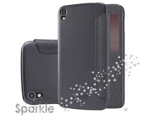 Etui Nillkin Alcatel Onetouch Idol 3 5.5 Czarne - Czarny