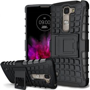 Pancerne Armor Etui LG SPIRIT 4G LTE czarne - Czarny