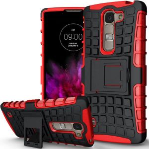 Pancerne Armor Etui LG SPIRIT 4G LTE czerwone - Czerwony