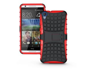 Pancerne Etui ARMOR do HTC Desire 820 czerwone - Czerwony