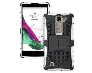 Pancerne Etui ARMOR do LG G4c białe - Biały
