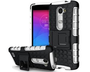Pancerne Armor Etui do LG Leon białe - Biały