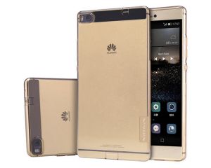 Etui Nillkin Nature TPU 0.6mm Huawei Ascend P8 Brązowe - Brązowy