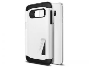 ETUI SPIGEN SLIM ARMOR SAMSUNG GALAXY S7 EDGE - Biały