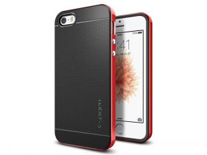 ETUI SPIGEN NEO HYBRID IPHONE SE/5S/5 - Czerwony