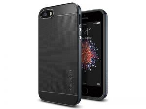 ETUI SPIGEN NEO HYBRID IPHONE SE/5S/5 - Grafitowy