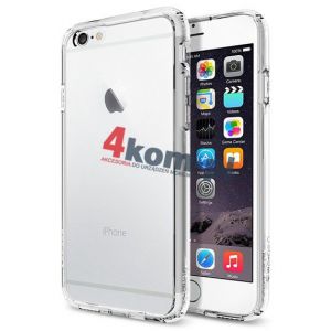 Etui Spigen SGP Ultra Hybrid do iPhone 6 4.7 + szkło hartowane - Crystal Clear