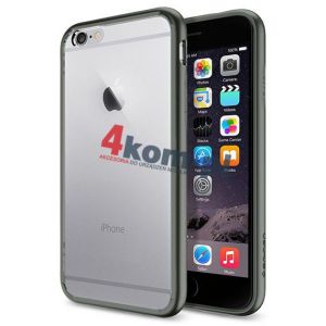 Etui Spigen SGP Ultra Hybrid do iPhone 6 4.7 + szkło hartowane - Gunmetal